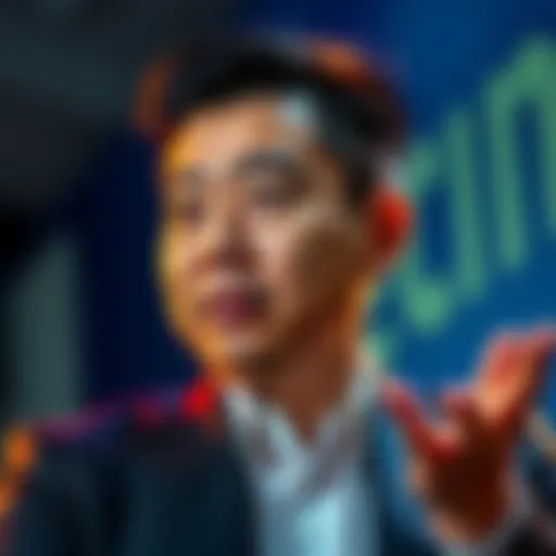 Changpeng Zhao talking about Bitcoin's potential to reach one million dollars