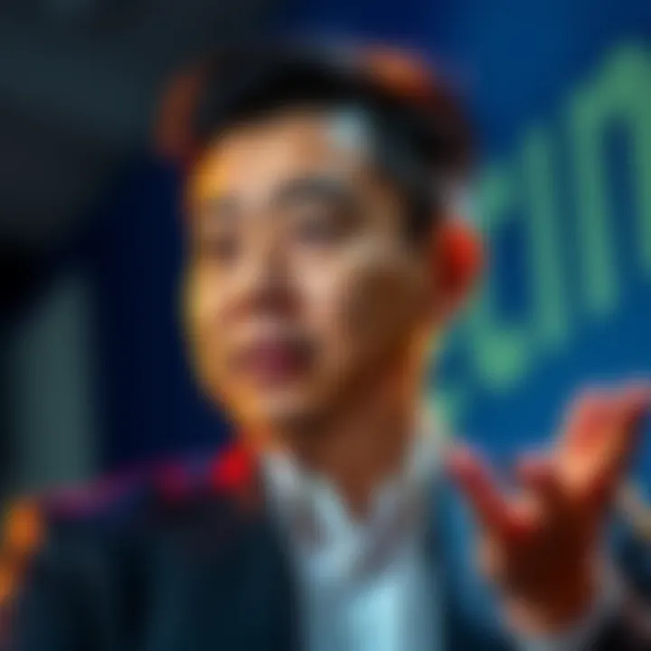 Changpeng Zhao talking about Bitcoin's potential to reach one million dollars