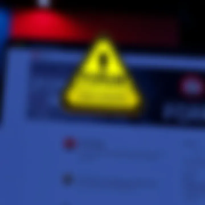 A screenshot showing a forum thread with a warning sign about user bans and concerns over moderation fairness