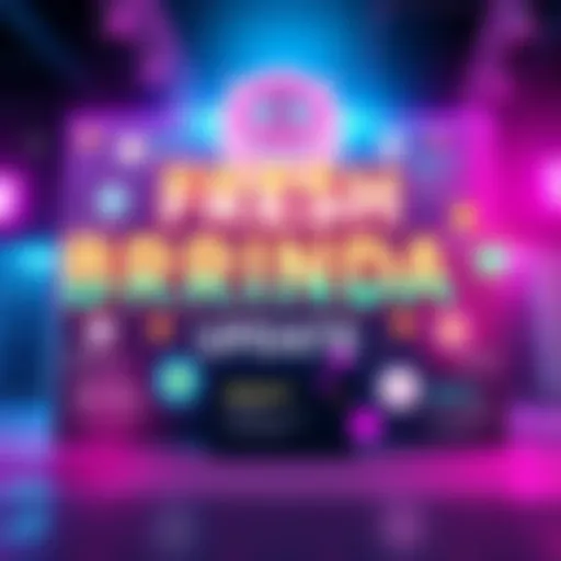 Fresh Brinda Update A vibrant graphic showcasing the features of the new Brinda update with colorful icons and text highlights.