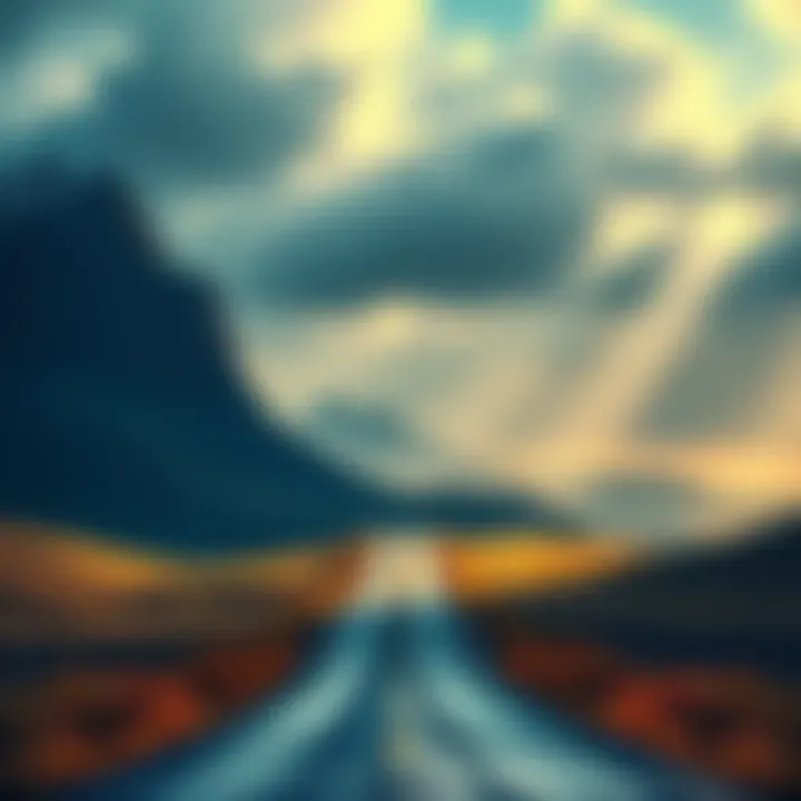 An inspiring landscape symbolizing fresh opportunities and challenges ahead.