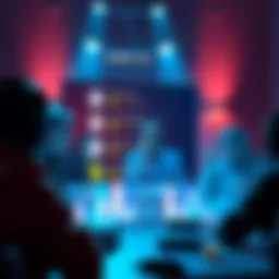 A visual representation of a friends list and clan icons, showcasing community engagement in a gaming setting.