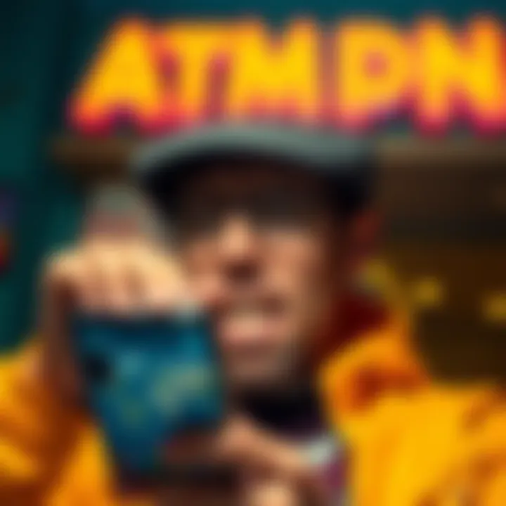 A person looking at a mobile app with a frustrated expression, representing issues with ads and cash-out problems in Atlas Earth.