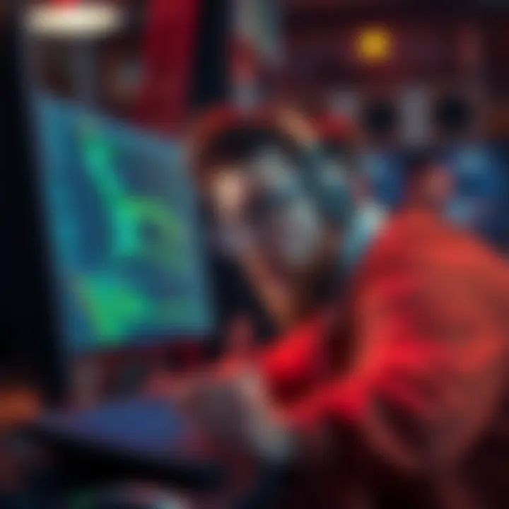 A developer looking frustrated at their computer, showing signs of discontent with code on the screen, symbolizing issues with a platform.