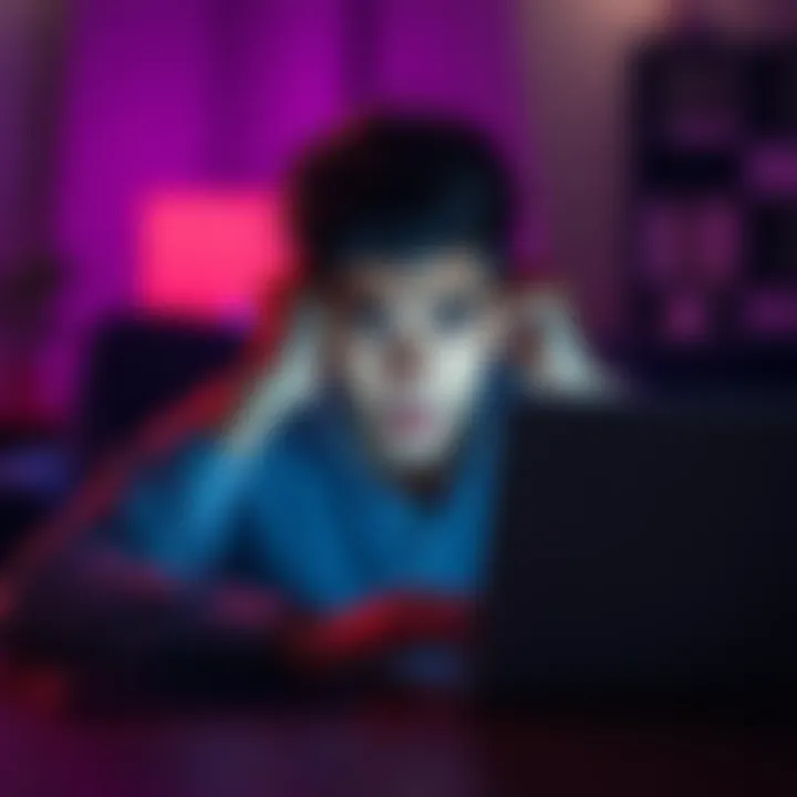 A person shows frustration while trying to access their cryptocurrency wallet on a laptop, illustrating issues with digital wallets.