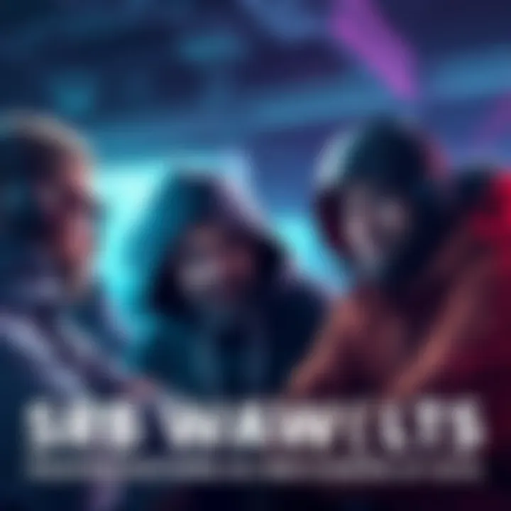 A group of players looking frustrated while discussing the stuck SRB rewards at 8/10