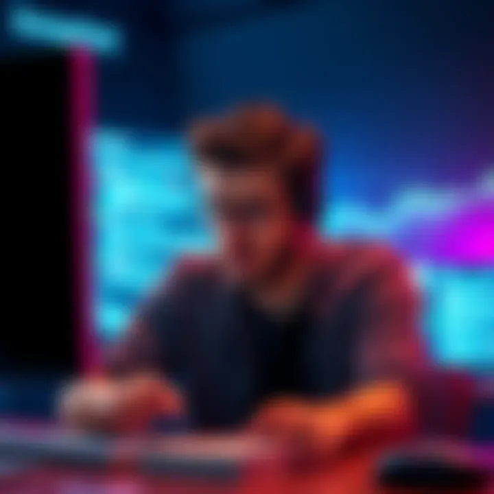 User showing frustration while reading about crypto transactions on a computer screen