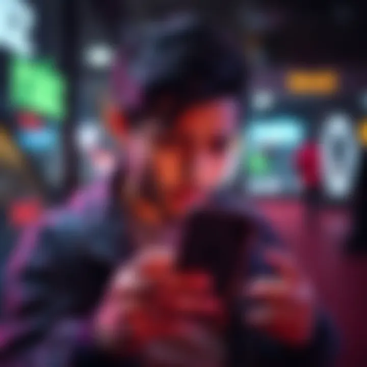 A person appears frustrated while checking their Raiz account on a smartphone, showing signs of disappointment with deposit issues.