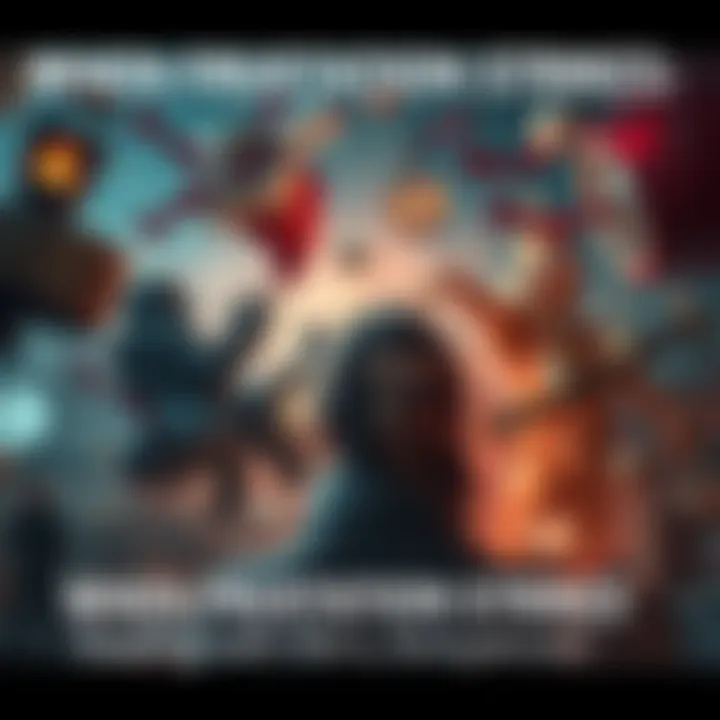 A serene figure contemplating life's challenges amidst chaos