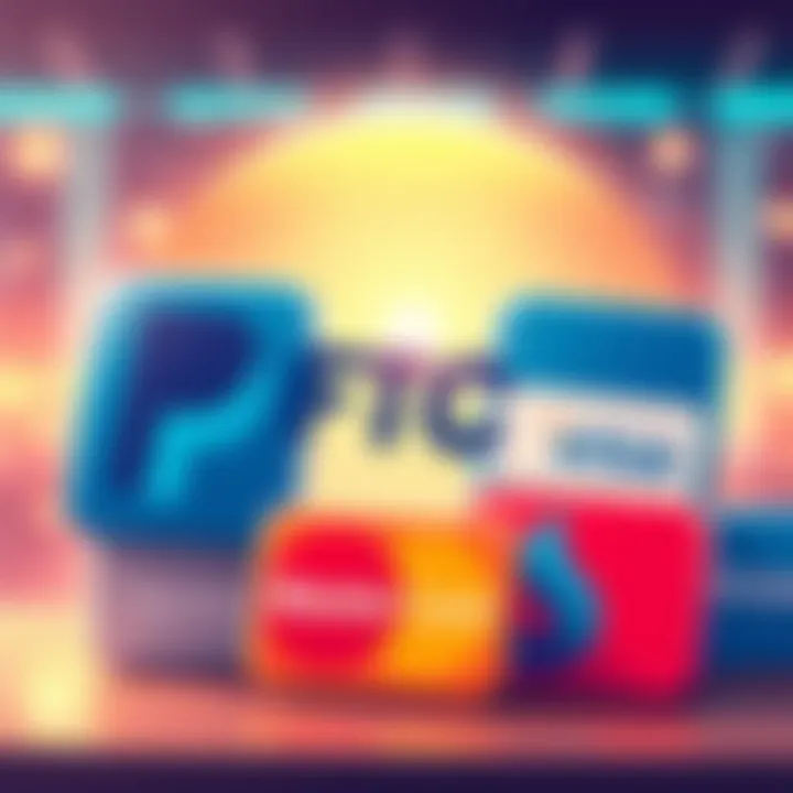 Illustration showing the FTC logo with icons of PayPal, Visa, Mastercard, and Stripe, symbolizing the warning over debanking practices.