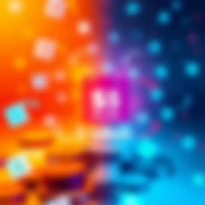 A graphic showing FTX's announcement of distributing over $5 billion to creditors, featuring currency symbols, a calendar date, and arrows indicating fund flow.