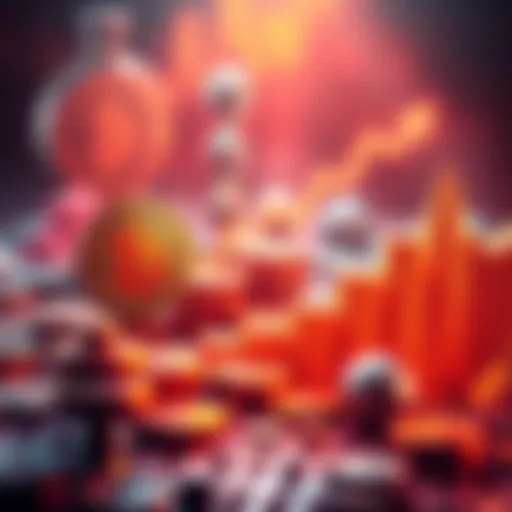 A graphic showing the projected increase in the value of Solana cryptocurrency by 2028, with a chart and upward trend arrow.