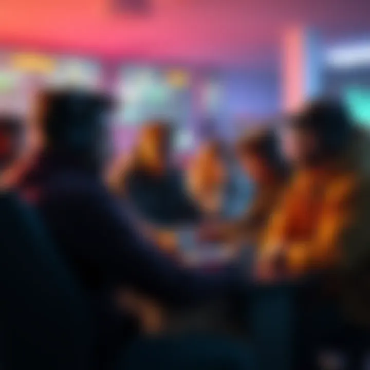 Gamers discussing frustrations on a forum A group of gamers sharing their concerns about game forum management, highlighting issues with moderators and community engagement.