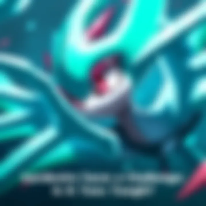 Gardevoir looks determined while encountering a difficult situation