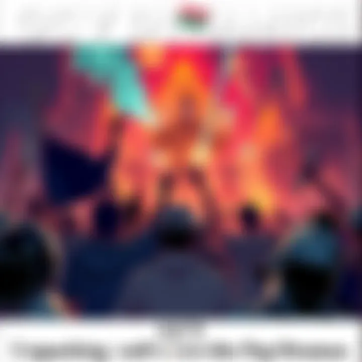 GCV Cult Dynamics Illustration depicting the intense atmosphere and extreme behaviors of GCV cult members, capturing their fervent devotion and chaotic interactions.