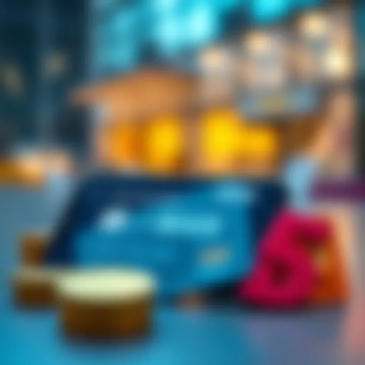 A smartphone displaying the new IBAN format alongside a bank card and currency symbols representing salary payments.