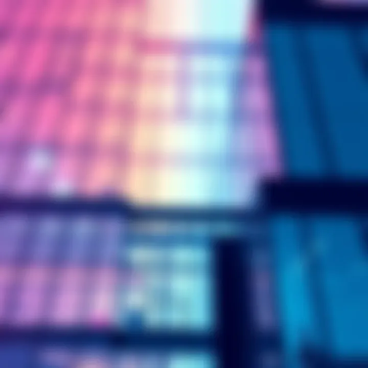 A modern building featuring large glass windows, showcasing how glazing influences thermal conductivity in architecture.
