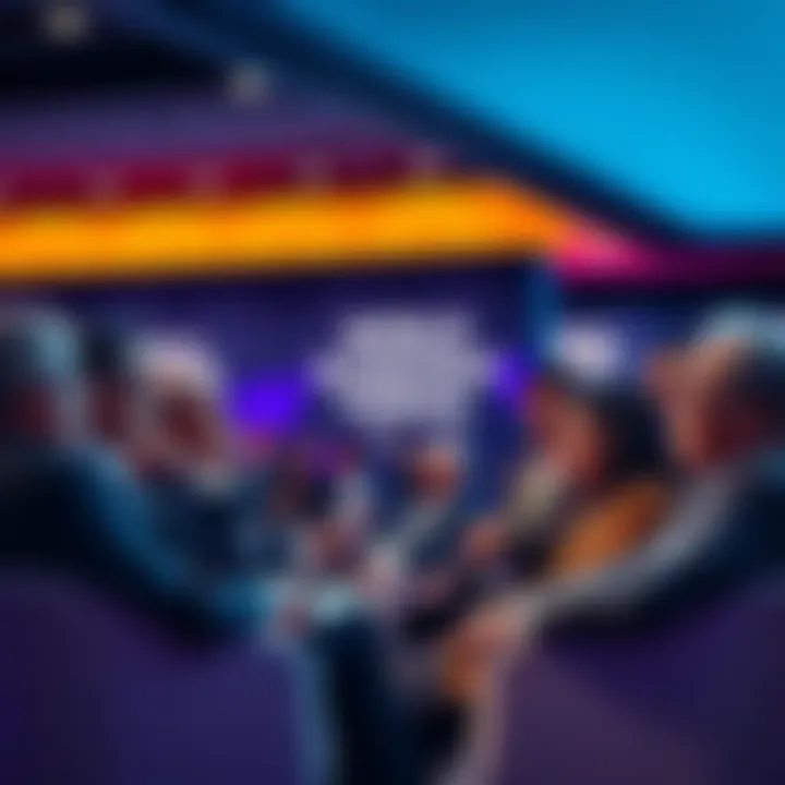 A group of global leaders discussing economic trends at the World Economic Forum 2026, highlighting collaboration and innovation.