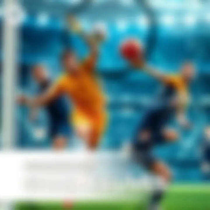 A collage of various goalkeepers in action during matches, showcasing potential replacements for Kobel.