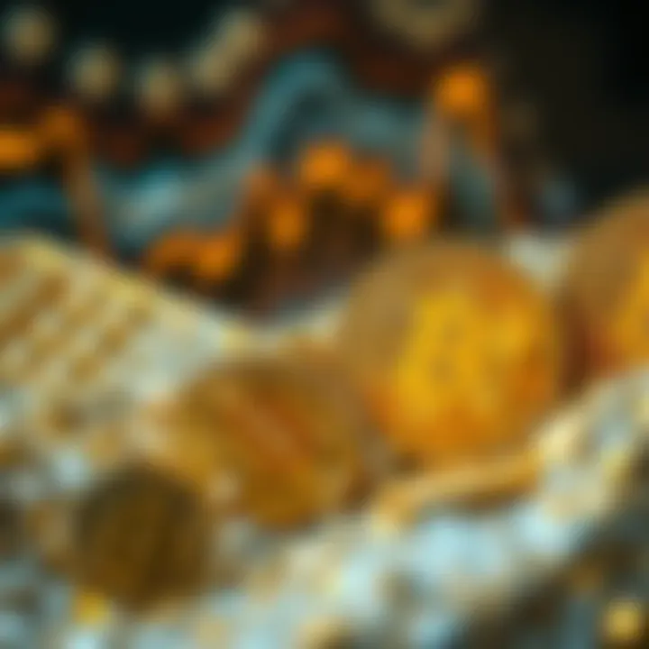 A graphic showing the rising value of gold approaching Bitcoin's market cap, highlighting the shift in investment trends.