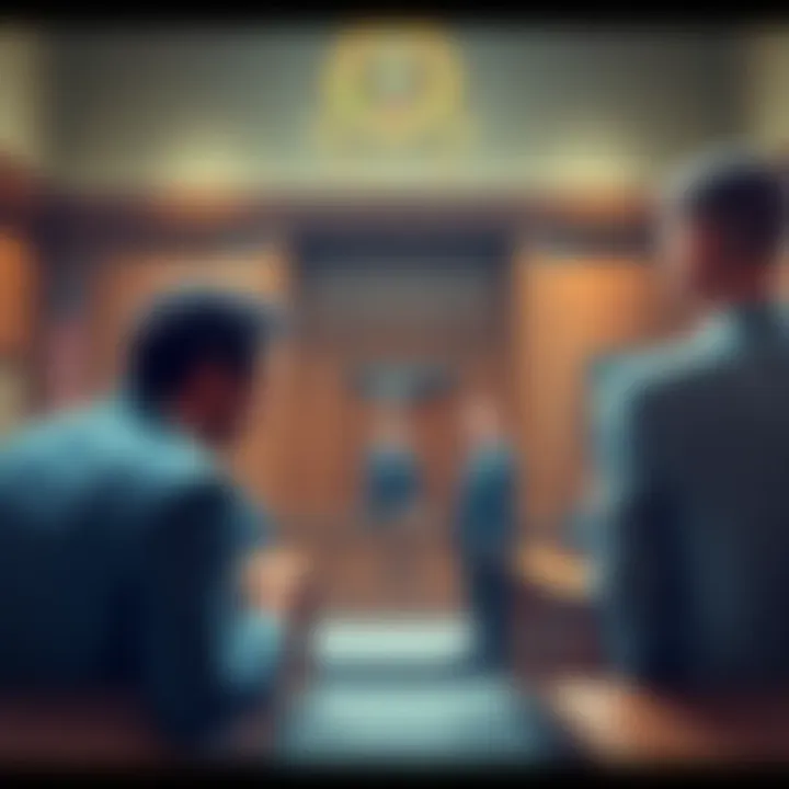 John Gotti's grandson sentenced A courtroom scene showing John Gotti's grandson being sentenced to prison for cryptocurrency fraud