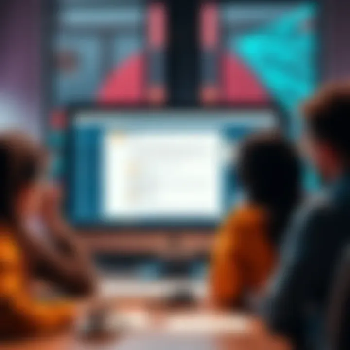 A computer screen displaying negative comments on a Dogecoin forum, with frustrated community members discussing their concerns.
