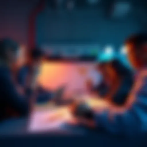 A group of people discussing options for retrieving coins owed to non-KYC members, with charts and documents on the table