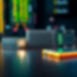 Various hardware wallets lined up showcasing air-gapped technology and user-friendly designs for cryptocurrency security.