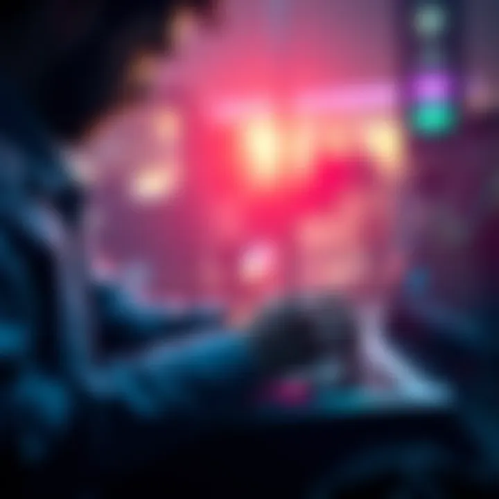 A person frustrated while trying to swap tokens with a hardware wallet and DeFi application on a laptop