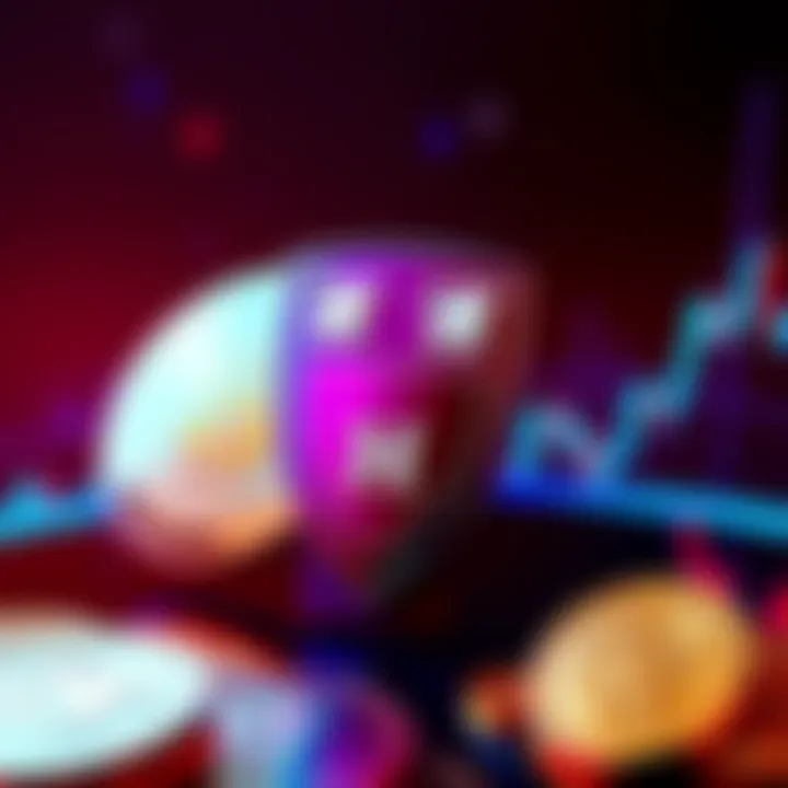 Harvard University logo alongside a visual representation of Buttcoin and market graphs