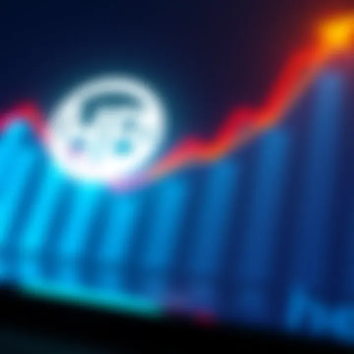 The HBAR logo displayed next to upward trending graphs, symbolizing growth and investment potential.