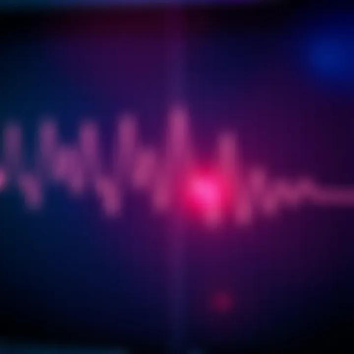 A detailed graph displaying heartbeat patterns and variations, emphasizing health monitoring significance.