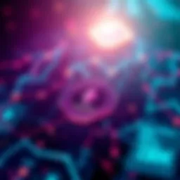 Hedera logo with digital graphics showing its 70 billion transactions and enterprise partners like Google and IBM