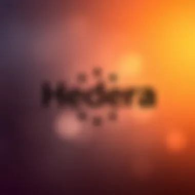 Hedera logo against a dimming backdrop symbolizing uncertainty about its future.