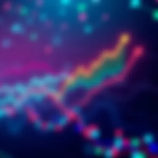 A chart showing Hex's rise to the 4th position in cryptocurrency rankings with upward trends.