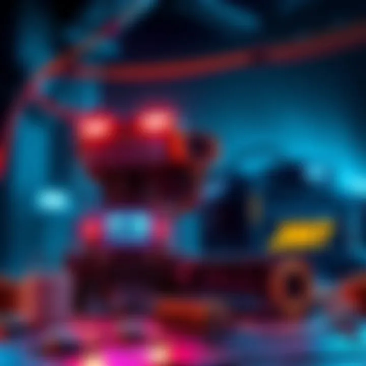 Mining the Future: HNT Rewards with Bobcat Miner 300 A high-tech Bobcat Miner 300 setup for HNT mining