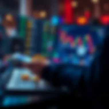 A person adjusting their cryptocurrency portfolio on a laptop, focused on $SOL prices