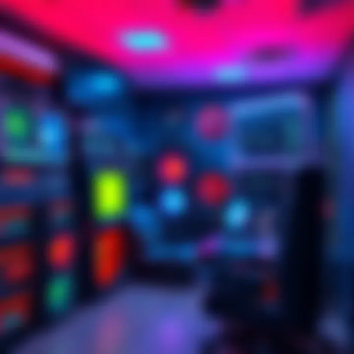 A variety of home mining rigs with multiple machines working together in a home environment