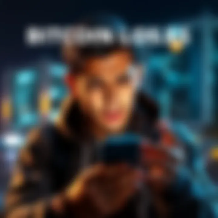 Impact of Bitcoin Losses A person looking worried while checking Bitcoin prices on a smartphone, symbolizing the financial stress caused by cryptocurrency losses.