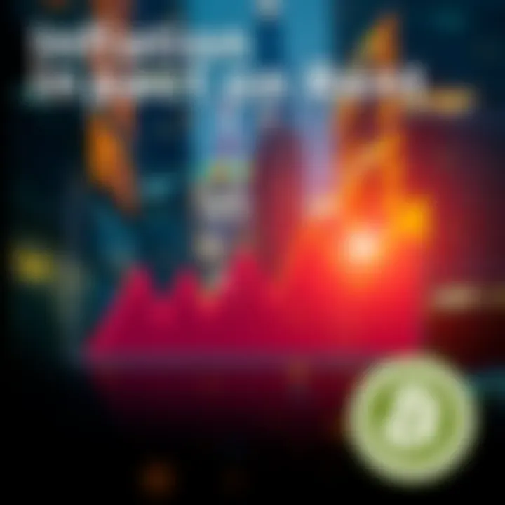 Graph showing rent prices remaining stable while inflation adjustments rise, with Buttcoin logo in the corner