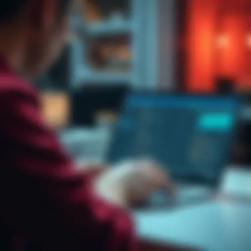 A person working on a laptop displaying Codex and Claude Code applications side by side, focusing on task management.