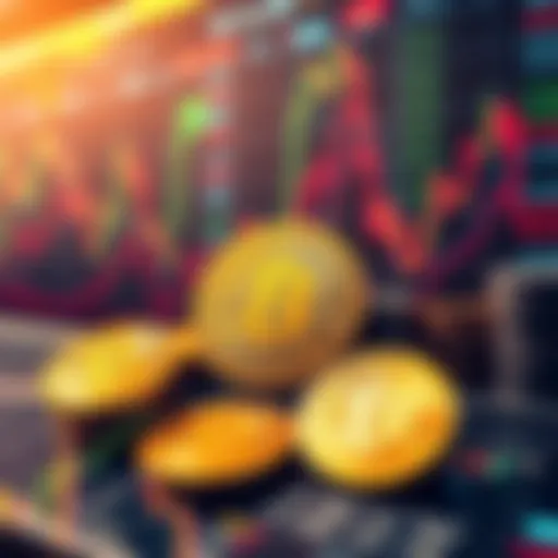 A visual representation of investment choices, showing Bitcoin alongside traditional assets like stocks and bonds.