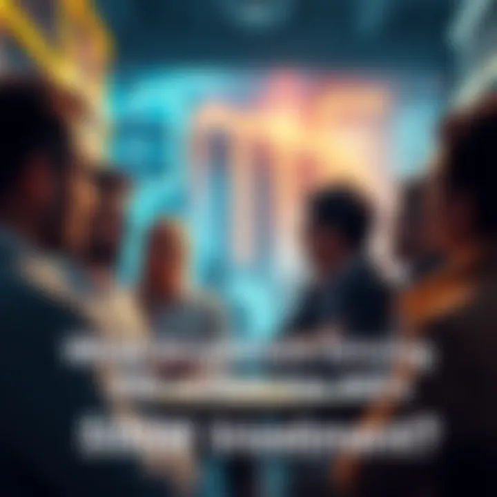 People discussing the $100 million investment in ASI and its potential benefits