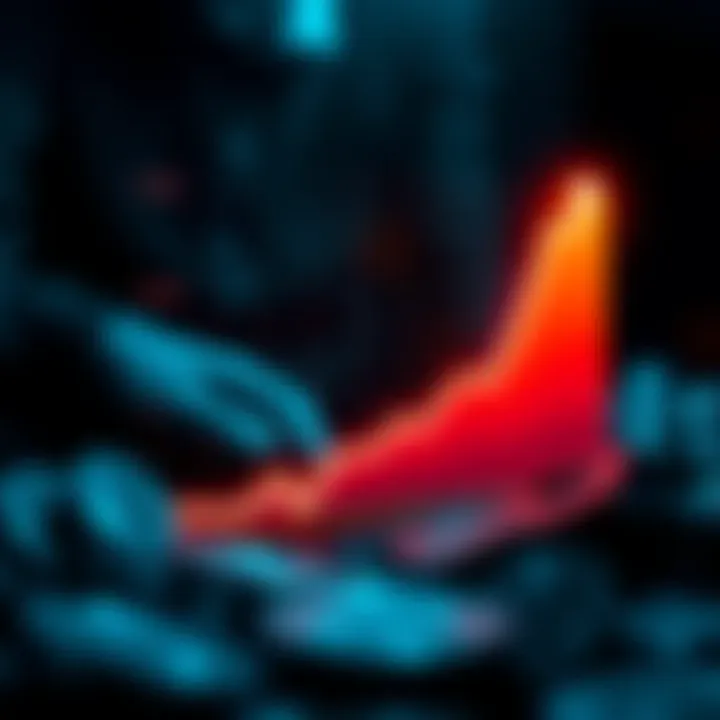 A graph showing an upward trend in investments over five years, illustrating a 9.86% increase.