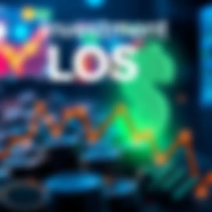 A visual showing a downward trend in investment value with a dollar sign and a graph declining.