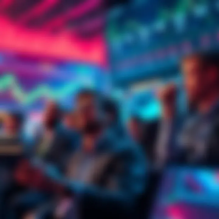 Frustrated investors watching charts as CRO's price falls to 8 cents