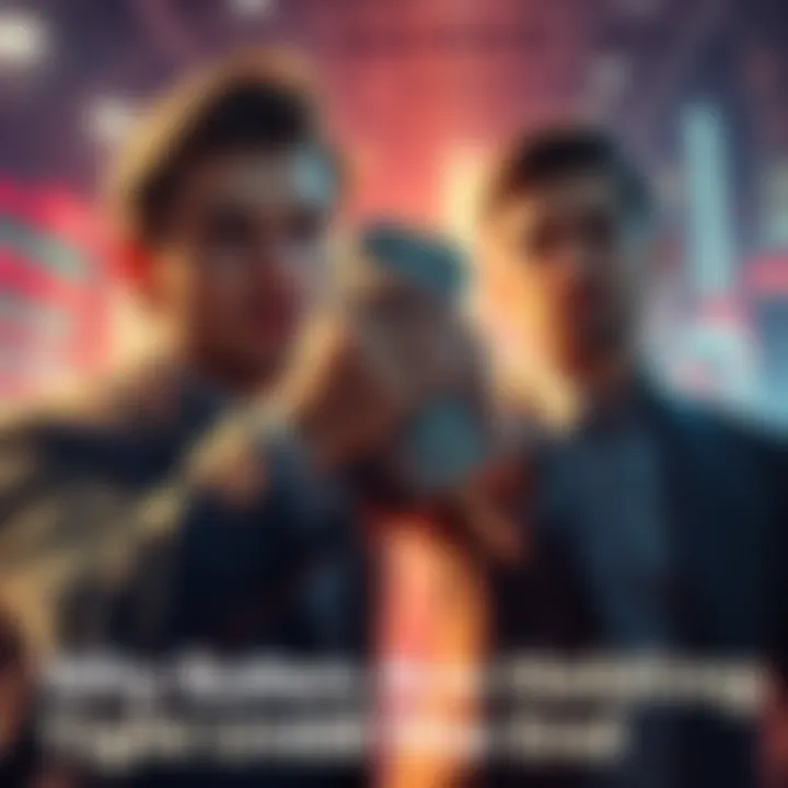 Investors gripping onto cash in a turbulent market, showing determination amidst uncertainty