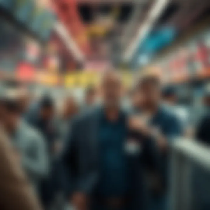 Investors Selling Off Assets People in a stock market office looking concerned as they sell their investments