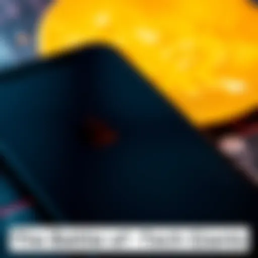 A close-up of an iPhone with the Bitcoin logo in the background, representing the competition between technology and cryptocurrency.