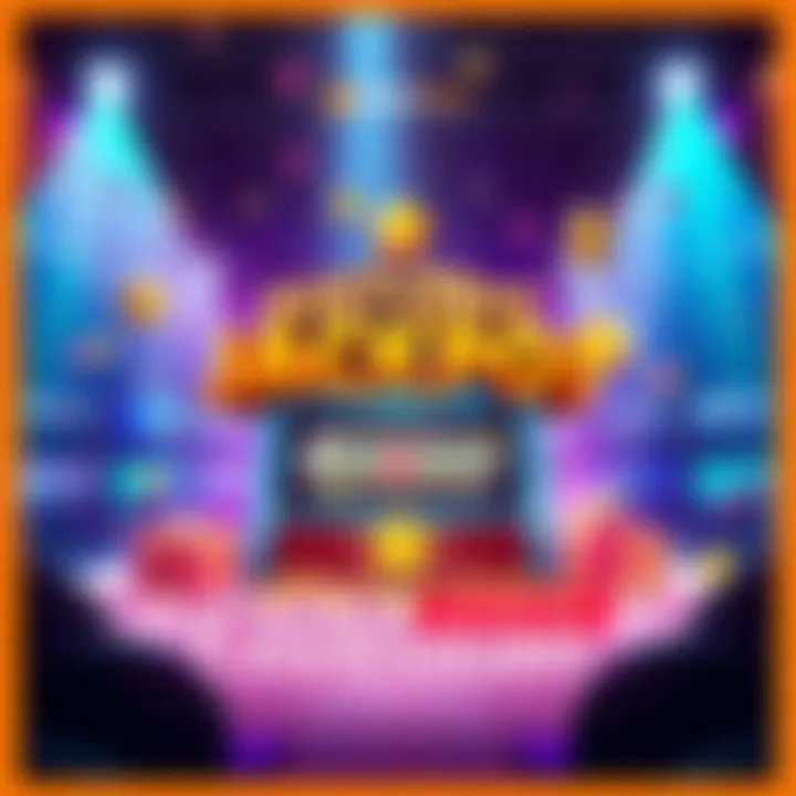 Historic Jackpot Celebration Visual representation of a record-breaking jackpot event, featuring vibrant colors and festive elements that symbolize a new era in gaming.